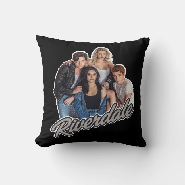 Retro Riverdale Group Graphic Kissen (Vorderseite)