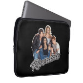 Retro Riverdale Group Graphic Laptopschutzhülle (Vorne Rechts)