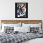 Retro Riverdale Group Graphic Leinwanddruck (Insitu (Schlafzimmer))
