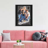 Retro Riverdale Group Graphic Leinwanddruck (Insitu (Wohnzimmer))