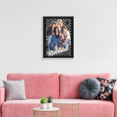 Retro Riverdale Group Graphic Leinwanddruck (Insitu (Wohnzimmer))