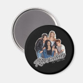 Retro Riverdale Group Graphic Magnet (Vorderseite/Rückseite)