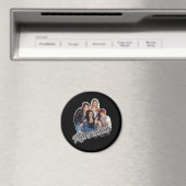 Retro Riverdale Group Graphic Magnet (In Situ (Geschirrspüler))