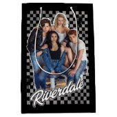 Retro Riverdale Group Graphic Mittlere Geschenktüte (Vorderseite)