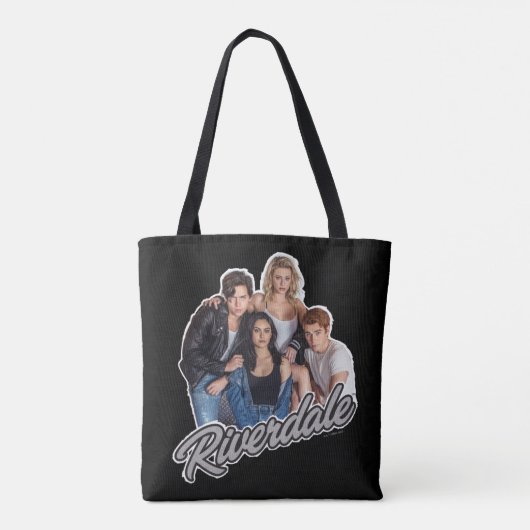 Retro Riverdale Group Graphic Tasche (Rückseite)