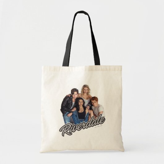 Retro Riverdale Group Graphic Tragetasche (Vorne)