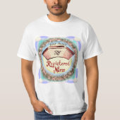 Retro RN Nurse Cap T-Shirt (Vorderseite)