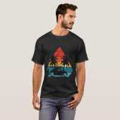 Retro Road Trip Sunset T-Shirt (Vorne ganz)