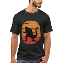 Retro Roar: Vintager Godzilla-T - Shirt