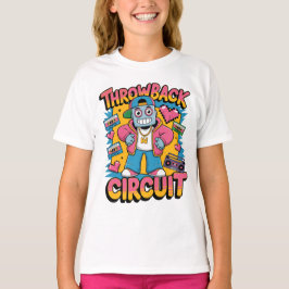 Retro Robot 90er-Jahre Hip Hop Design - Fun Cartoo T-Shirt
