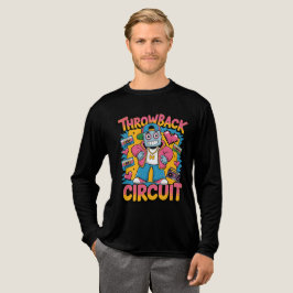 Retro Robot 90er-Jahre Hip Hop Design - Fun Cartoo Tri-Blend Shirt