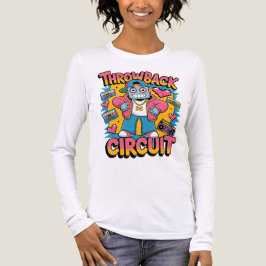 Retro Robot 90er-Jahre Hip Hop Design - Fun Cartoo Tri-Blend Shirt