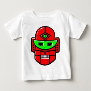 Retro Robot Head - Maßgeschneidert Baby T-shirt