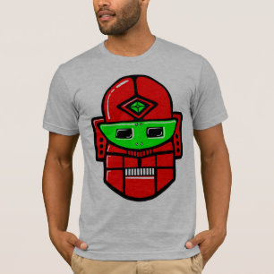 Retro Robot Head - Maßgeschneidert T-Shirt