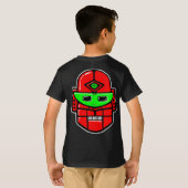Retro Robot Head - Maßgeschneidert T-Shirt (Schwarz voll)