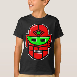 Retro Robot Head - Maßgeschneidert T-Shirt