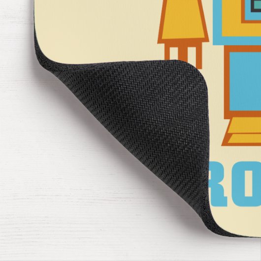 Retro Robot Mousepad (Ecke)
