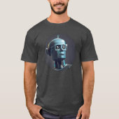 Retro Robot T - Shirt (Vorderseite)