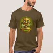 Retro Robot T - Shirt (Vorderseite)