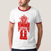 Retro Robot T-Shirt (Vorderseite)