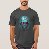 Retro Robot T - Shirt (Vorderseite)