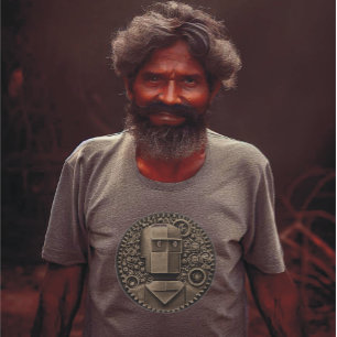 Retro Robot T - Shirt