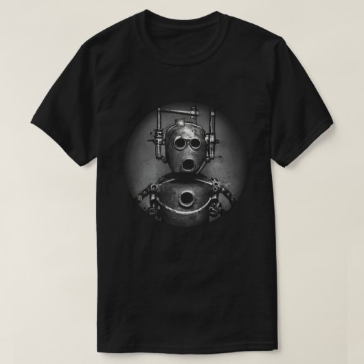 Retro Robot T - Shirt (Design vorne)