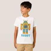 Retro Robot T-Shirt (Vorne ganz)