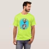 Retro Robot T - Shirt (Vorne ganz)