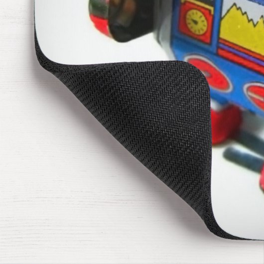 Retro Roboter mousepad (Ecke)