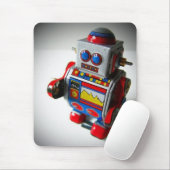 Retro Roboter mousepad (Mit Mouse)