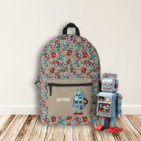 Retro Roboter Personalisiert