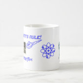 Retro Roboter-Regel-Tasse Kaffeetasse (Mittel)