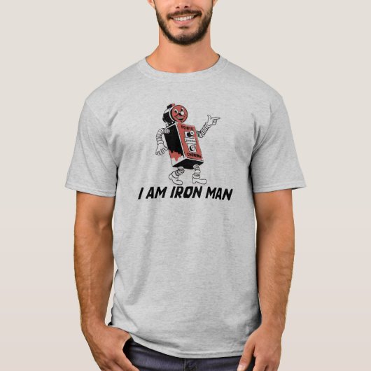 "Retro-Roboter"-T-Shirt T-Shirt (Vorderseite)