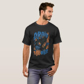 Retro-Roboter-Übernahme - AI-Revolution T-Shirt (Vorne ganz)
