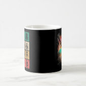 Retro-Roboter Vintage-Robotik Kaffeetasse (Mittel)