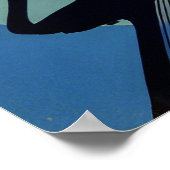 Retro Rock and Roll Concert Vintage Poster (Ecke)