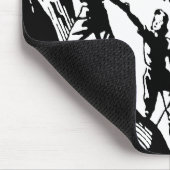 Retro Rock Climbing Mousepad (Ecke)