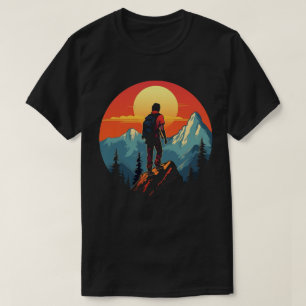 Retro Rock Climbing Vintage Kletterer Geschenk T-Shirt