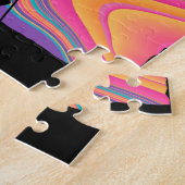 Retro Rock Climbing Wand Klettern Puzzle (Seite)