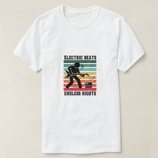 Retro Rock Riff T-Shirt (Design vorne)