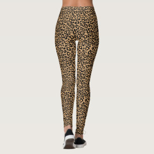 Retro Rockabilly Damen Leopardenhosen Leggings
