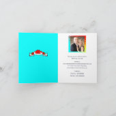 Retro Rockabilly Wedding Einladung (Innenseite)