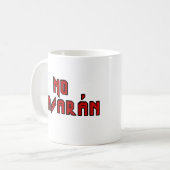 Retro Rocker - No Pasaran Kaffeetasse (Vorderseite Links)