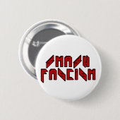 Retro Rocker - Schmutz Faschismus Button (Vorne & Hinten)