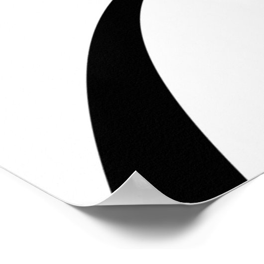 Retro Rocket Mobile Poster (Ecke)