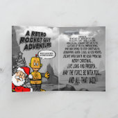 Retro Rocket Typ Weihnachten (Innenseite)