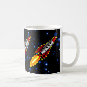Retro Rockets Kaffeetasse
