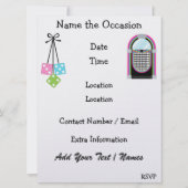 Retro Rockin des neuen Jahres - SRF Einladung (Rückseite)