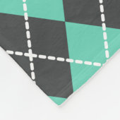 Retro Rock'n'Roll Record Fleece Blanket-Geschenk (Ecke)